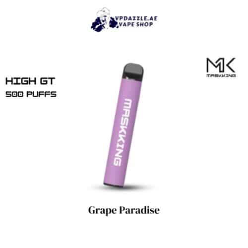 MASKKING HIGH GT KIT Grape Paradise 500 puffs