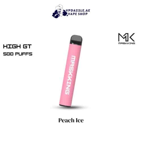 MASKKING HIGH GT KIT Peach Ice 500 puffs