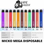 MICKO MEGA DISPOSABLE VAPE 800 PUFFS