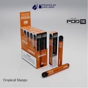 VGOD POD 1K Tropical Mango 1500 puffs