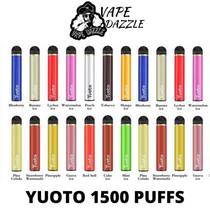 YUOTO DISPOSABLE VAPE 1500 PUFFS-min