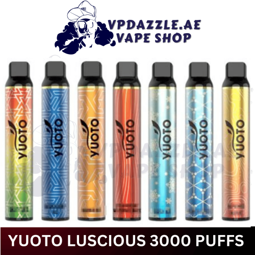 YUOTO VAPE 3000 PUFFS LUSCIOUS DISPOSABLE