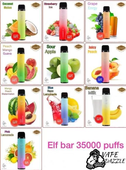 ELF BAR Disposable Vape 3500 Puffs Buy in Dubai UAE
