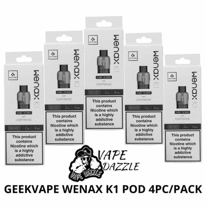 GeekVape Wenax K1 Pod Cartridge 2ml
