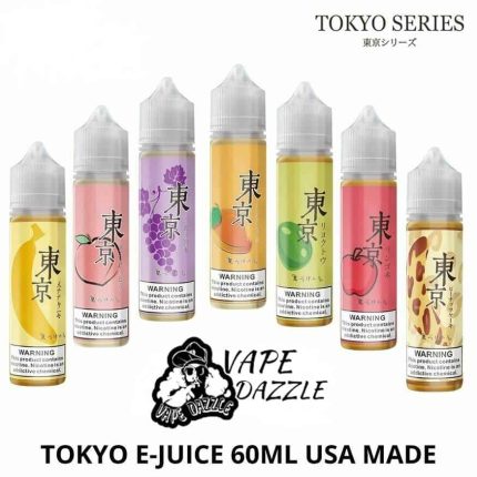 Tokyo E-Liquid 60ml All Flavors 3mg