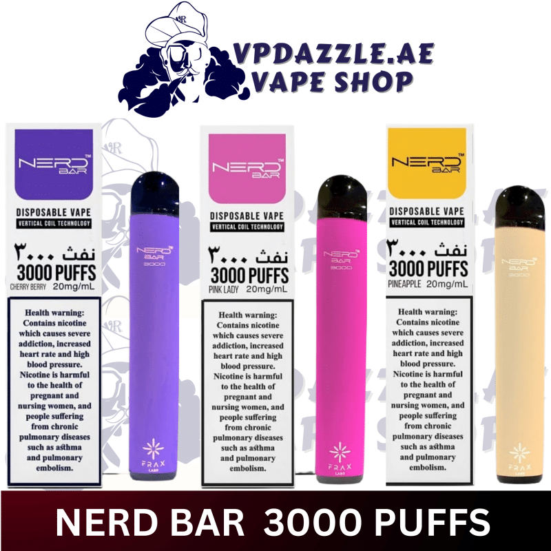 Nerd Bar 3000 Puffs