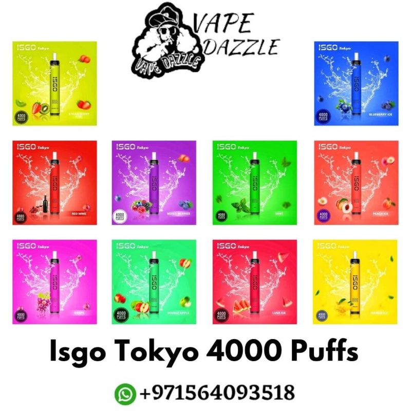 Isgo Tokyo 4000 Puffs