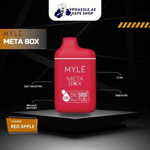 Myle Meta Box Red Apple 5000