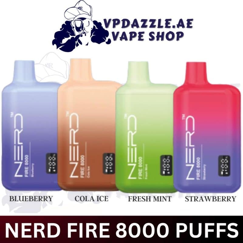 Nerd Fire 8000 Puffs