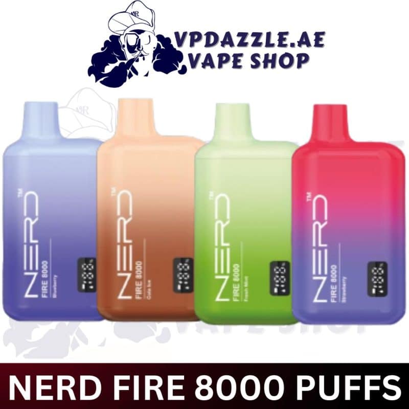 Nerd Fire 8000 Puffs