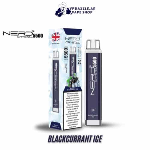 Nerd Crystal BLACKCURRANT ICE 5500 puffs