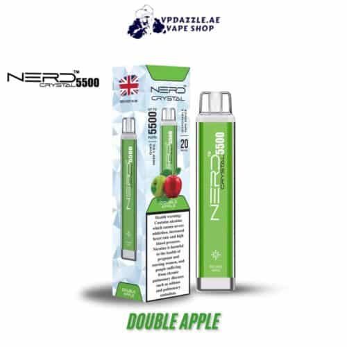 Nerd Crystal DOUBLE APPLE 5500 puffs