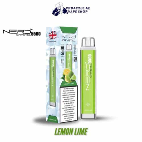 Nerd Crystal LEMON LIME 5500 puffs