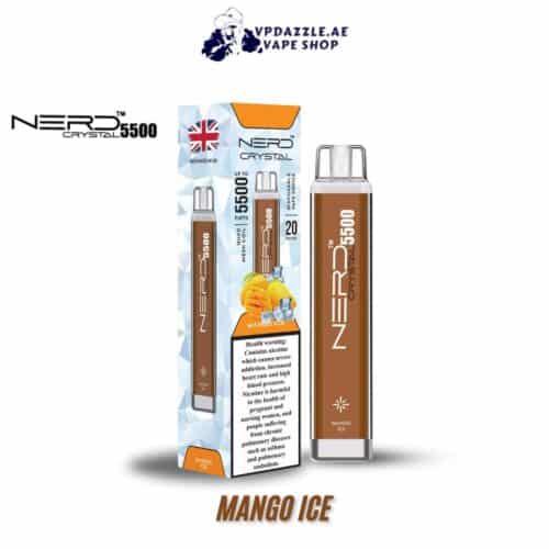 Nerd Crystal MANGO ICE 5500 puffs