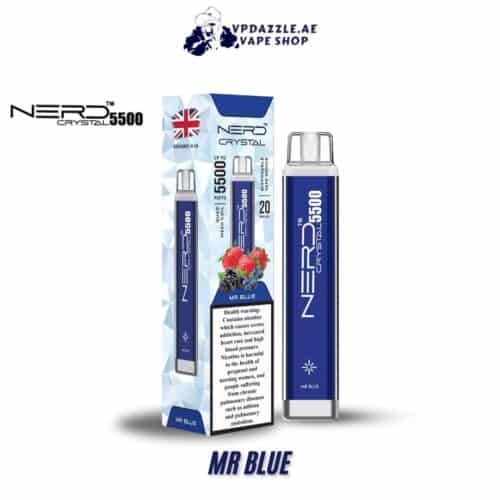 Nerd Crystal MR BLUE 5500 puffs