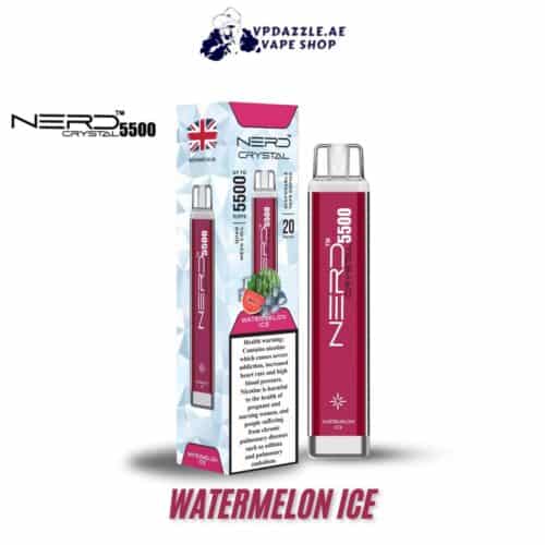 Nerd Crystal WATERMELON ICE 5500 Puffs