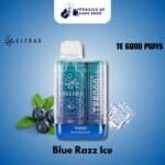 elfbar te Blue Razz Ice 6000 puffs