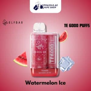 elfbar te Watermelon Ice 6000 puffs