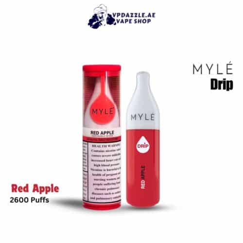 myle drip red apple 2600