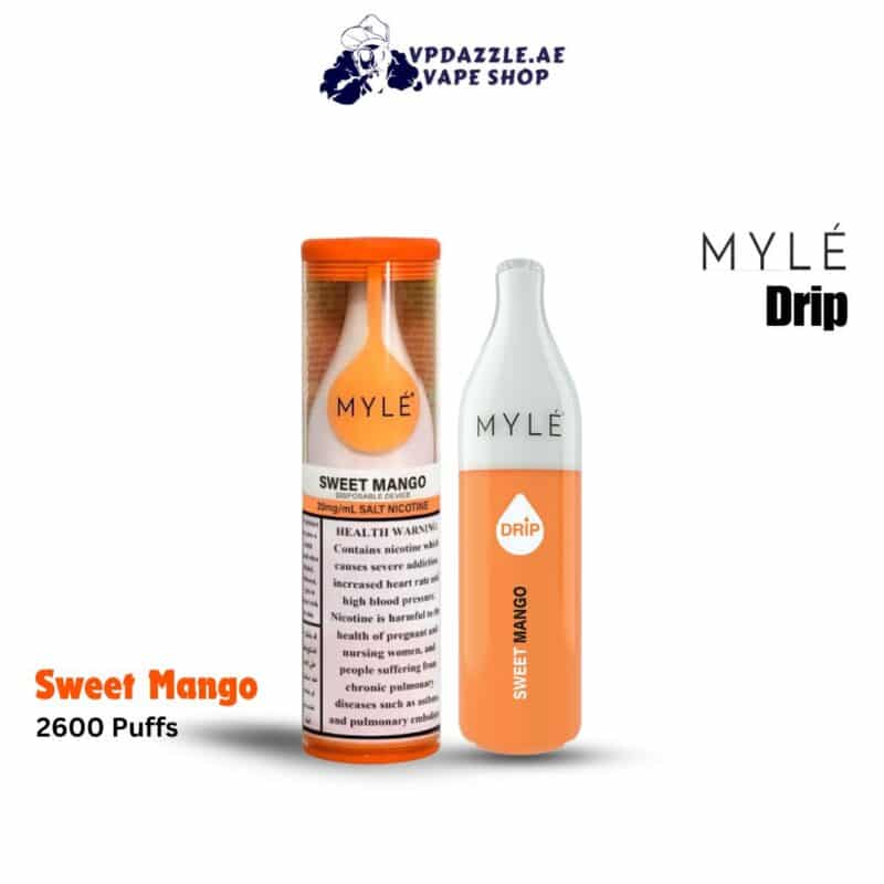 myle drip sweet mango 2600