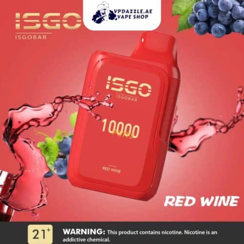 Isgo Red Wine 10000 puffs