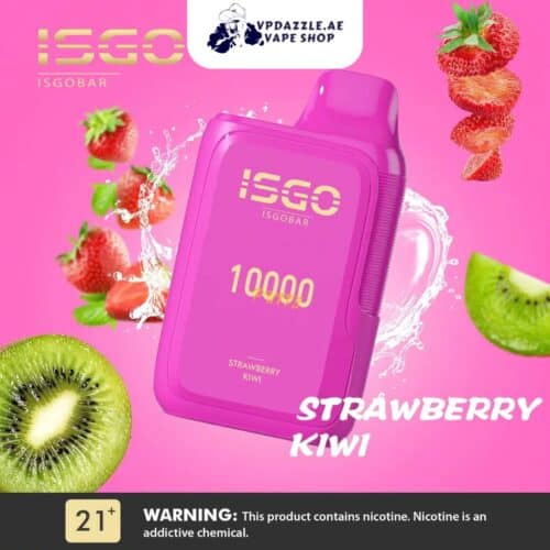 Isgo Strawberry Kiwi 10000 puffs