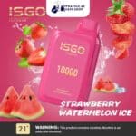 Isgo Strawberry Watermelon Ice 10000 puffs