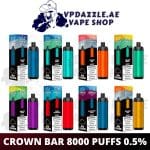 Al FAKHER CROWN BAR 8000 PUFFS