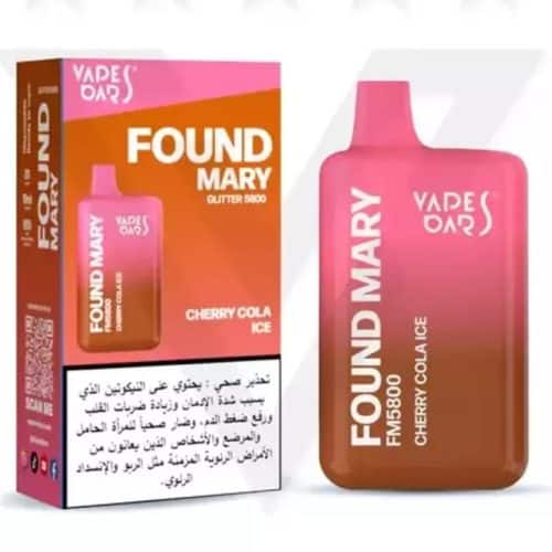 Found Mary Cherry Cola Ice 5800 puffs