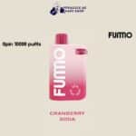 Fummo Spin cranberry soda 10000 Puffs