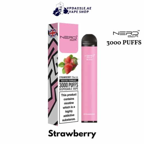 Nerd Bar Strawberry 3000 Puffs