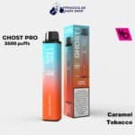 VAPE BAR GHOST PRO Caramel Tobacco 3500 puffs