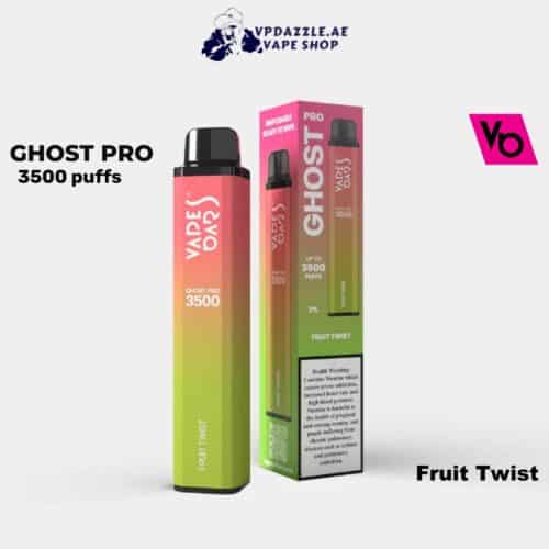 VAPE BAR GHOST PRO Fruit Twist 3500 puffs