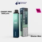 VAPE BAR GHOST PRO Glacier Mint 3500 puffs