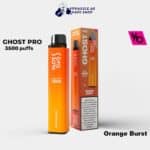 VAPE BAR GHOST PRO Orange Burst 3500 puffs