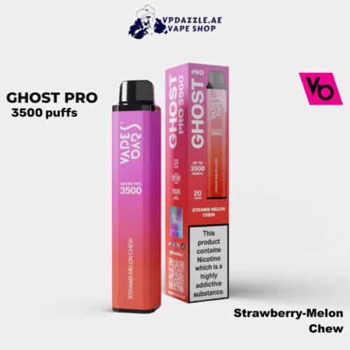 VAPE BAR GHOST PRO Strawberry-Melon Chew 3500 puffs