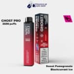 VAPE BAR GHOST PRO Sweet Pomegranate Blackcurrant Ice 3500 puffs