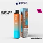 VAPE BAR GHOST PRO Vanilla Latte 3500 puffs