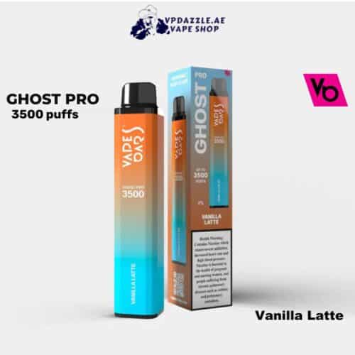 VAPE BAR GHOST PRO Vanilla Latte 3500 puffs