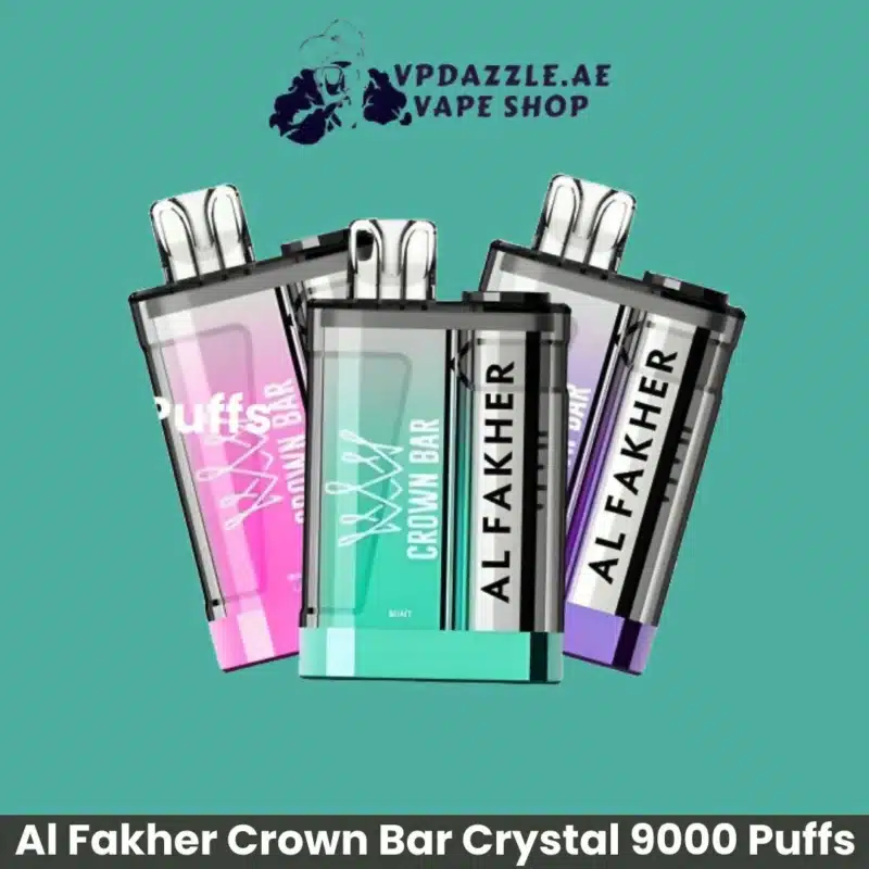 Al Fakher Crown Bar Crystal 9000 Puffs Disposable Vape