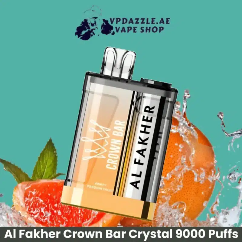 Al Fakher Crown Bar Crystal 9000 Puffs Disposable Vape