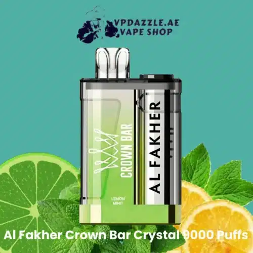 Al Fakher Crown Bar Crystal 9000 Puffs in Dubai, UAE