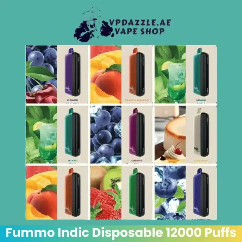 Fummo Indic 12000 Puffs Disposable Vape in UAE