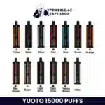 Yuoto DIGI 15000 Puffs Disposable Vape in Dubai