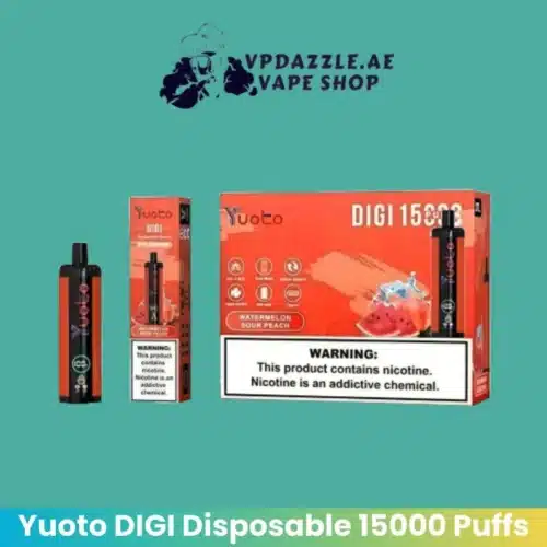 Yuoto DIGI 15000 Puffs Disposable Vape in UAE