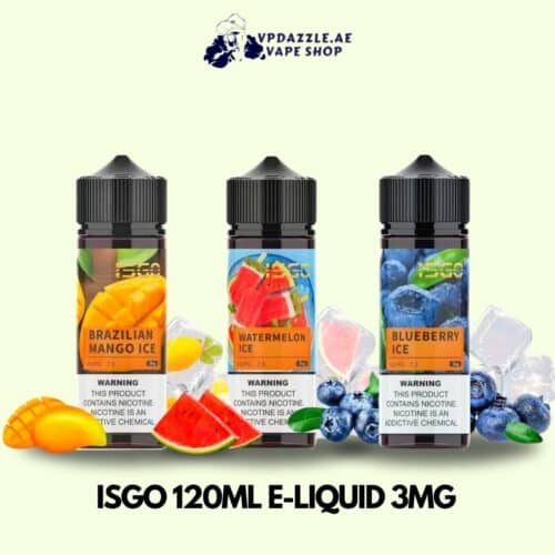 Isgo 120ml E-liquid 3mg