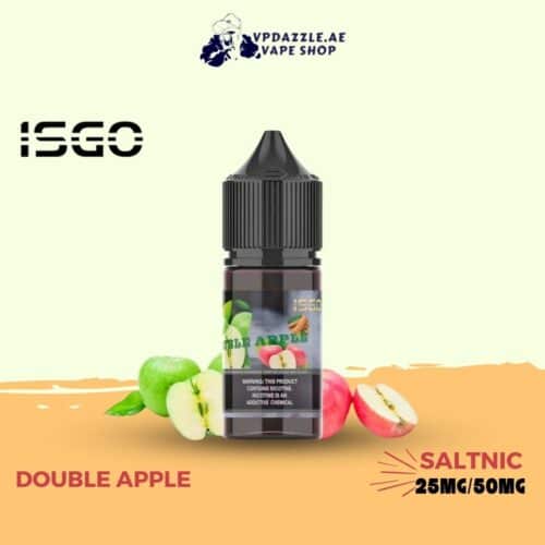 Isgo 30ml Double Apple Saltnic E-Liquid