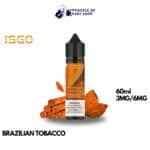 Isgo Brazilian Tobacco E-liquid 60ml