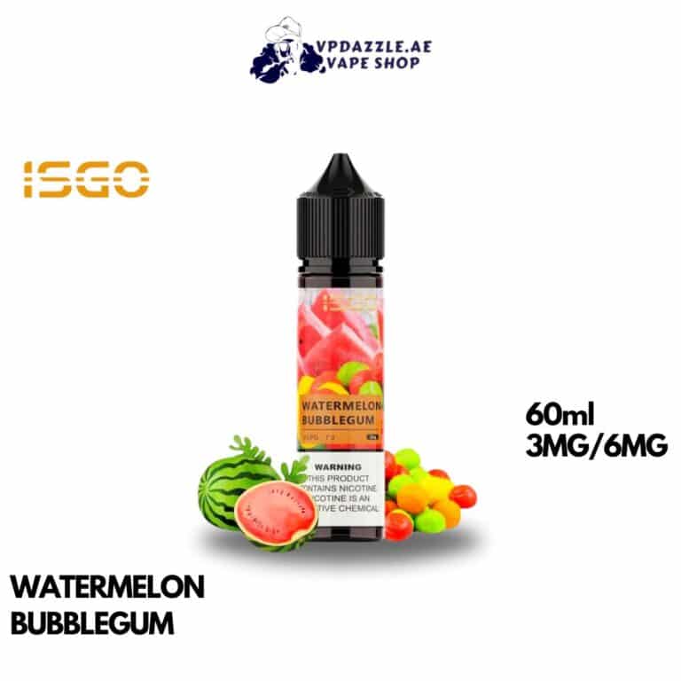 Isgo Watermelon Bubblegum E-liquid 60ml