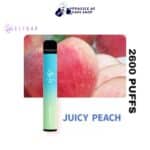 elf bar Juicy Peach 2600 puffs